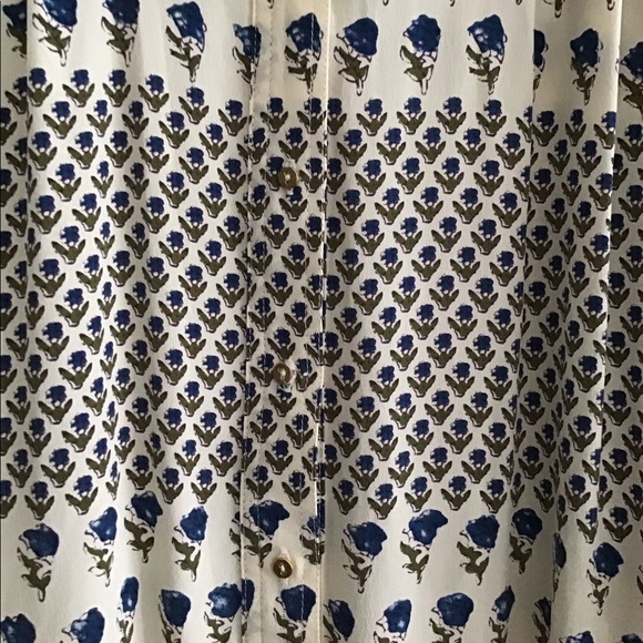 Ulla Johnson Silk Floral Button Tie Dress EUC - Picture 3 of 7